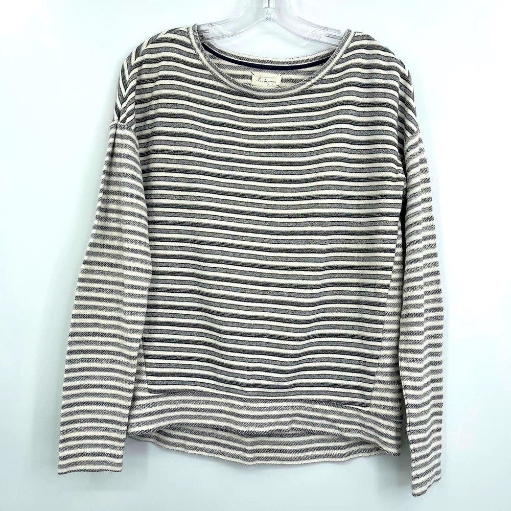 Lou & Grey striped pullover sweatshirt